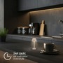 Stolní lampy dekorační - BRILO 7581011 Riffle Nano stolní lampička - 1,5W, 130lm, nabíjecí, LED, stmívatelné, dotykový vypínač, German design Award Winner 2025, béžová - BRILO - foto 4