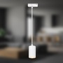 Lištové Briloner 230V - BRILO 8006016 LED závěsné svítidlo GU10 lištový systém 230V – vysokonapěťový, moderní 145 cm, bílé - BRILO - foto 4