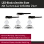 Kruhová - P 94950 LED vestavné svítidlo Base GU10 Flat výklopné 3x4W 230V 2700K kov kartáčovaný - PAULMANN - foto 4