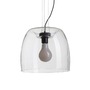 Kónická - RED R14395 ORLANDO 35 závěsná čiré sklo/černá 230V E27 24W - RED - DESIGN RENDL - foto 4