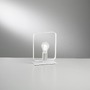 Stolní lampy dekorační - FAN I-SMITH-L1-BCO Stolní lampa LUME SMITH bílá/nikl, 1xE27, 19,5 x 24,8 cm - FANEUROPE - foto 4