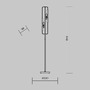 Stojací lampy - M MOD099FL-02G Stojací lampa Marmo 2x40W bílá/zlatá přírodní kámen kov designová - MAYTONI - foto 4