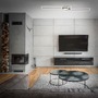 Hranatá - BRILO 3050018 LED CCT rám 110 cm 40W 5200lm chrom (starý kód: BRILO 3050-018) - BRILO - foto 4