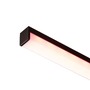 Al profily k přisazení - RED R14091 LED PROFILE H přisazený 1m eloxovaný hliník/matný akryl  - RED - DESIGN RENDL - foto 4