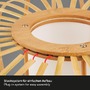Dekorativní - BRI 4759011 Závěsné svítidlo, 120 cm, 1x E27, max. 10W, barva dřeva - BRILONER - foto 4