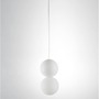 Koule - NV 9704192 Závěsné svítidlo ZERO bílá sádra opálové sklo a bílý hliník G9 1x5W IP20 220-240V bez žárovky - NOVA LUCE - foto 4