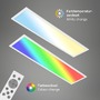 Hranatá - BRILO 7054-016 RGB CCT svítidlo LED panel, 100 cm, 24 W, bílé - BRILO - foto 4