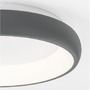 Kruhová - NV 8105615 Stropní svítidlo ALBI šedý hliník a akryl LED 32W 230V 3000K IP20 stmívatelné - NOVA LUCE - foto 4