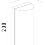 Nástěnná - IMPR 620130 Deko-Light nástěnné přisazené svítidlo Grumium kulaté III 100-240V AC/50-60Hz 10,00 W 3000 K 250 lm 100 mm tmavěšedá - foto 4