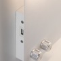 Dekorativní - P 78919 LED nástěnné svítidlo Ablage Jarina 4,5 W/ 1,6 W bílá/dřevo, kov/umělá hmota - PAULMANN - foto 4