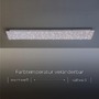 Dekorativní - LD 14672-55 SPARKLE LED stropní svítidlo hranaté v barvě oceli s hvězdným nebem a nastavitelou barvou světla 2700-5000K - LEUCHTEN DIREKT / JUST LIGHT - foto 4