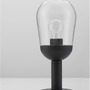 Sloupková - NV 9060195 Venkovní sloupkové svítidlo OMIKA tmavě šedý hliník a čiré sklo E27 1x12W 220-240V bez žárovky IP54 - NOVA LUCE - foto 4