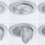 Kruhová - P 92256 LED vestavné svítidlo White Select Aumus 3ks sada kruhové 105mm 90° 3x5W 230V stmívatelné 2700 - 6500K matný chrom - PAULMANN - foto 4