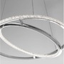 Kruhová - NV 8107402 Závěsné svítidlo LIVORNO chromovaný hliník a akryl nastavitelné LED 29W 230V 3000K IP20 - NOVA LUCE - foto 4