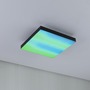 Dekorativní - P 79907 LED Panel Velora Rainbow dynamicRGBW hranaté 295x295mm RGBW černá - PAULMANN - foto 4