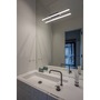Podélná - LA 1003506 GLENOS® 60 vnitřní LED svítidlo pro zrcadla černé CCT přepínač 3000/4000K - BIG WHITE (SLV) - foto 4