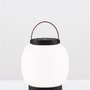 Na baterie - NV 9002876 Venkovní stolní lampa JIGRA černý hliník a akryl LED 2W 3000K 3,7V 306st. IP54 vypínač na těle / USB kabel - NOVA LUCE - foto 4