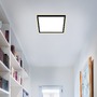 Hranatá - BRILO 7081-015 Slim CCT svítidlo LED panel, 29,3 cm, 18 W, černá - BRILO - foto 4