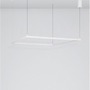 Dekorativní - NV 9990731 Závěsné svítidlo ETERNA bílý hliník a akryl LED 50W 230V 3000K IP20 stmívatelné - NOVA LUCE - foto 4