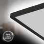 Hranatá - BRILO 7402415 Ultraplochý LED panel s přímým a nepřímým osvětlením, 29,3 cm, LED, 22 W, 3000 lm, černá (starý kód: BRILO 7402-415) - BRILO - foto 4