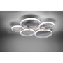 Dekorativní - LD 12112-55 JOHANNA LED stropní svítidlo, 5-ramenné, kruhy, ocel 3000K - LEUCHTEN DIREKT / JUST LIGHT - foto 4