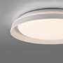 Kruhová - LD 14368-16 SATI LED stropní svítidlo bílé jednoduchý nadčasový design krokově stmívatelné 3000K - JUST LIGHT - foto 4