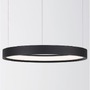 Kruhová - NV 9345612 Závěsné svítidlo PERRINE černý hliník a akryl LED 30W 230V 3000K IP20 stmívatelné - NOVA LUCE - foto 4