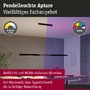 Podélná - P 78024 LED závěsné svítidlo Smart Home Zigbee 3.0 Aptare RGBW+ stmívatelné / 2x16W černá kartáčovaná - PAULMANN - foto 4