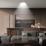 Kruhová - BRILO 3046012 Lana stropní svítidlo pr.28 cm - 15W, 1500lm, LED, přímé a nepřímé osvětlení, neutrální bílá, písková hnědá - BRILO - foto 4