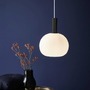 Koule - NOR 47313001 Závěsné svítidlo Alton 25 1x60W E27 bílá opál - NORDLUX - foto 4