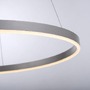 Kruhová - LD 15394-95 RITUS LED závěsné svítidlo kruhové, stmívatelné, hliník, 3 krokové stmívání, teplá bílá krokově stmívatelné 3000K - LEUCHTEN DIREKT / JUST LIGHT - foto 4