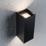 Nástěnná - P 94326 Venkovní nástěnné svítidlo Flame 2x2,8W IP44 3.000K antracit 230V - PAULMANN - foto 4