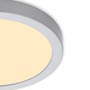 Kruhová - BRI 7132014 LED stropní svítidlo, pr. 30 cm, 21 W, matný chrom (starý kód: BRI 7132-014) - BRILONER - foto 4