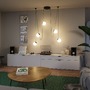 Páskové ULine - P 94616 ULine LED závěs Ball 8W 150mm 3000K černá - PAULMANN - foto 4