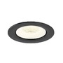 Kruhová - LA 1009746 NUMINOS® GIMBLE L Stropní vestavné svítidlo, 4000 K, 55°, IP20, kulaté, černé / bílé - BIG WHITE (SLV) - foto 4