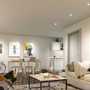Kruhová - P 92464 LED vestavné svítidlo Smart Home Zigbee Base Coin základní sada výklopné kruhové 90mm 20° 3x4,9W 230V stmívatelné 3000K kov kartáčovaný - PAULMANN - foto 4