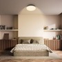 Kruhová - BRILO 3875015 Nikan stropní svítidlo pr.28,5 cm - 12W, 1200lm, LED, 3000K teplá bílá, antracit - BRILO - foto 4