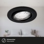 Kruhová - BRI 7147-035 3ks LED vestavné svítidlo, pr. 8,6 cm, 5 W, černá - BRILONER - foto 4