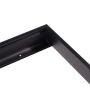 Příslušenství pro LED panely - Rám LED panelu 30x120cm 65mm pro přisazení černý - foto 4