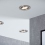 Kruhová - BRI 7225032 3ks sada LED vestavné svítidlo, pr. 8,6 cm, 3 W, matný nikl (starý kód: BRI 7225-032) - BRILONER - foto 4