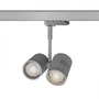 Svítidla - RED R12312 BEEBA II pro tříokr. lištu stříbrnošedá 230V GU10 2x35W - RED - DESIGN RENDL - foto 4