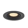Kruhová - LA 1009547 NUMINOS® GIMBLE M Stropní vestavné svítidlo, 2700 K, 55°, černé - BIG WHITE (SLV) - foto 4