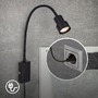 S ramenem - BRI 2085015 Svítidlo k posteli s dotykovým vypínačem 69 cm 1xGU10 5W 400lm černá (starý kód: BRI 2085-015) - BRILONER - foto 4