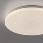 Kruhová - LD 14276-16 URANUS LED stropní svítidlo průměr 34cm bílé hvězdné nebe nadčasový design teplá bílá 3000K - JUST LIGHT - foto 4