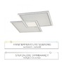 Hranatá - LD 14855-16 Svítido stropní EDGING LED  bílé, dálkový ovladač, stmívatelné, CCT, IP20 2700-5000K - LEUCHTEN DIREKT / JUST LIGHT - foto 4