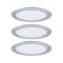Přisazená - P 93092 LED podskříňkové svítidlo Pukk 3x3,5W 65mm 230V kruhové matný chrom - PAULMANN - foto 4