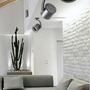 Bodová - AZZ AZ2702 LED Stropní a nástěnné bodové svítidlo Azzardo Costa Arm black/black AZ2702 12W 1020lm 3000K IP20 10cm černé - AZZARDO - foto 4