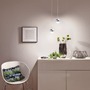 Svítidla - P 96804 AKCE - URail LED závěs Capsule II 6W 4000K stmívatelné 230V matný chrom/chrom - PAULMANN - foto 4