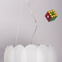 Dekorativní - ILUX 074139 Závěsné svítidlo Ideal Lux Ovalino SP5 bianco 074139 - IDEALLUX - foto 4