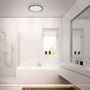 Kruhová - BRI 3403015 LED stropní svítidlo hvězdné nebe, pr. 28 cm, 12 W, černá (starý kód: BRI 3403-015) - BRILONER - foto 4